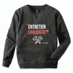 SWEAT À MESSAGE HOMME ESWEAT TAILLE: XXL ANTHRACITE - PARADE