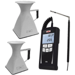 KIT PROMEVENT - THERMO-ANÉMOMÈTRE À FIL CHAUD TÉLESCOPIQUE 0.15-30 M/S, 0-+50°C, ÉCRA