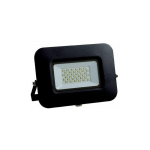 OPTONICA - LED PROJECTEUR LAMPE AVEC EPISTAR LEDS 30W NOIR 6000K IP65 EXTRA PLAT