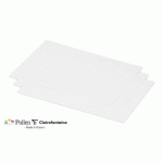LOT DE 2 - PAQUET DE 25 CARTES SIMPLES POLLEN 158X222MM 210G/M² - BLANC