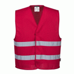 LOT DE 4 - PORTWEST F374 GILET IONA MESHAIR - TAILLE S/M