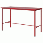 MANGE-DEB. MALIBU 180X80 4P STRAT ABS ROUGE U321/ROUGE 3020 - MANUTAN EXPERT