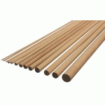 TOURILLON BOIS LISSE DIAMÈTRE 20MM 1M.LIN - LMC - TOU20