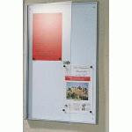 VITRINE EXTRA-PLATE 34 X 46 (2 A4) COLORIS NATUREL - MANUTAN COLLECTIVITÉS