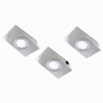 EVOTEC 3 LAMPES MEUBLE LED KEILI, INTERRUPTEUR 2 NIVEAUX