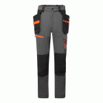 PORTWEST EV446 PANTALON DE TRAVAIL STRETCH LÉGER EV4 HOLSTERS AMOVIBLES GRIS MÉTAL - TAILLE 36 - STANDARD