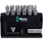 STAHLWERK WERA BIT SET 12PCS ACCESSOIRES POUR VISSEUSE SANS FIL, PORTE-EMBOUTS INCLUS