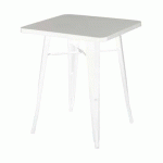 TABLE D'EXTÉRIEUR URBAN BLANCHE - MEET BY PAPERFLOW