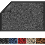 KARAT - TAPIS DE PORTE PAILLASSON D'ENTRÉE SKY PERFORMA GRIS ANTHRACITE 40 X 60 CM - ANTHRACITE