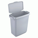 CONTENEUR À DÉCHETS DURABIN 60 LITRES TRI SÉLECTIF DURABLE, COUVERCLE GRIS
