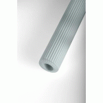 LOT DE 5 - CARTON ONDULÉ,ROULEAU MOYENNE CANNELURE 300G/M2 AU FORMAT 50X70CM - ARGENT