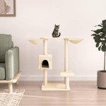 ARBRE � CHAT AVEC GRIFFOIRS CR�ME 82 CM - VIDAXL