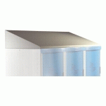 COIFFE INCLINÉE LARGEUR 60 CM POUR VESTIAIRES