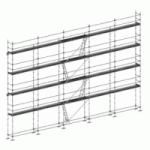 ECHAFAUDAGE MULTIDIRECTIONNEL MEKA-48 - 160 M2