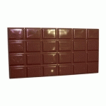 PLAQUE CHOCOLAT 3 TABLETTES 100 G 4 X 6 CARRÉS