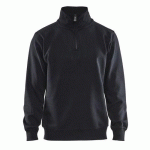 SWEAT COL CAMIONNEUR NOIR TAILLE XXL - BLAKLADER