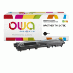 TONER REMANUFACTURÉ OWA NOIR COMPATIBLE BROTHER TN-247BK POUR IMPRIMANTE LASER - TONER COMPATIBLE