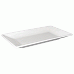 ASSIETTE OLYMPIA RECTANGULAIRE 38 X 20 CM