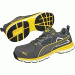 CHAUSSURES DE SÉCURITÉ PACE 2.0 YELLOW LOW S1P ESD HRO T41 - PUMA