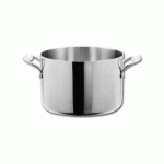 COCOTTE PROFESSIONNELLE TRIWALL EN INOX VOGUE - 240 MM DE DIAMÈTRE