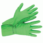 GANTS DE MÉNAGE MAPA VITAL 186 VERTS TAILLE 7, LOT DE 10 PAIRES