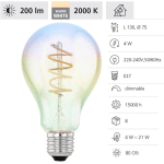 ILLUMINANT LED E27 L: 13CM Ø: 7,5 CM DIMMABLE 2000K