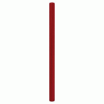POTELET CARREFOUR Ø 60 MM - GALVA ROUGE FONCÉ 3004 - PROCITY