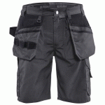 SHORT ARTISAN ÉTÉ GRIS FONCÉ/NOIR TAILLE 58 - BLAKLADER
