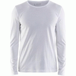 T-SHIRT MANCHES LONGUES BLANC TAILLE XS - BLAKLADER