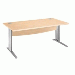 BUREAU DROIT EXCELLENS L 180 CM HÊTRE PIÉTEMENT 