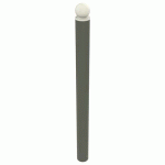 POTELET BOOPI PMR TÊTE BOULE MÉT HT 1.20M Ø102MM CIMENT 7033 - BUTON DESIGN