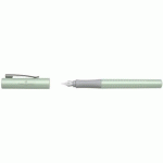 FABER-CASTELL STYLO-PLUME GRIP PEARL EDITION, EF, MENTHE