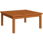 TABLE DE SALON DE JARDIN 63X63X30 CM BOIS SOLIDE D'ACACIA - VIDAXL