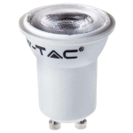 V-TAC - SPOT LED SAMSUNG CHIP GU10 2W 38° SATIN COVER 6400K
