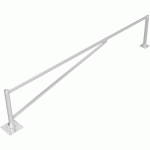 BARRIÈRE PIVOTANTE À CHEVILLER POUR CADENAS - 4500 MM - SCHAKE