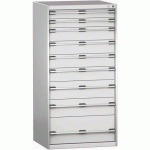 BOTT 1 ARMOIRE À TIROIRS SL-8716-9.2 AVEC 9 TIROIRS POUR CHARGE LOURDE - BOTT