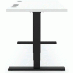 BUREAU PREMIUM RÉGLABLE ELEMENTS SOLID 2000 - NOIR - ACTIFORCE