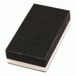 CALE DE PONÇAGE RECTANGULAIRE - DOUBLE FACE SOUPLE/RIGIDE - 70X125 MM MIRKA