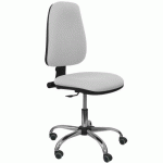 CHAISE SOCOVOS BASE CHROMÉ - GRIS CLAIR - PIQUERAS Y CRESPO