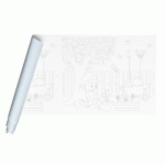 FRESQUE À PEINDRE, ROULEAU 120G/M2 AU FORMAT 10X0,50M - JARDINAGE - LOT DE 5