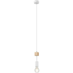 LAMKUR LIGHTING - LAMKUR ORAZIO INDUSTRIAL PLAFONNIERS SUSPENDUS SLIM BLANC, 1X E27