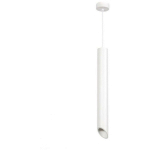 SUSPENSION MODERNE GU10 BLANCHE DIFFUSEUR BLANC H50CM