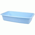 BARQUETTE PLASTIQUE GN 1/4 BLEUE H 55 MM X 340 FIRPLAST