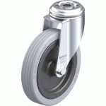 BLICKLE - ROULETTE PIVOTANTE Ø 125MM BANDAGE CAOUTCHOUC SBR 100KG - LKRA-VPA 125G