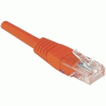 CORDON RJ45 CATÉGORIE 6 U/UTP ROUGE - 10 M