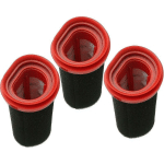 CREA - 3 PACK FILTRE 25.2V/21.6V POUR ASPIRATEUR SANS FIL BOSCH FLEXXO SÉRIE 4 BBH32101 ETC, REMPLACER