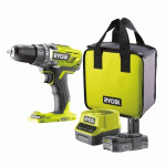 PERCEUSE VISSEUSE SANS FIL 18V ONE+™ + 1 BATTERIE 2AH - R18DD3-120S RYOBI