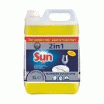 SUN PRO LIQUIDE VAISSELLE 2 EN 1 - BIDON DE 5 LITRES