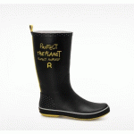 BOTTE DE PLUIE PROTECT THE PLANET - FEMME - NOIR - POINTURE 36 ROUCHETTE