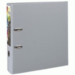 CLASSEUR À LEVIER PREM'TOUCH - DOS 80MM - A4 MAXI GRIS FONCÉ - EXACOMPTA